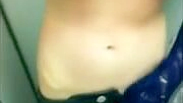 Brunette Babe Big Boob Masturbation in Airplane Fun!