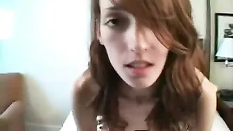 College Cutie First Sybian Ride!