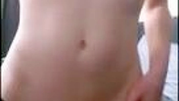 Amateur Redhead Masturbates on Homemade Video - Small Tits & Skinny Teen