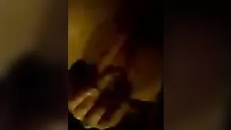 Amateur BBW Brunette Masturbates Dirty with Rubbing Pussy, Moans & Orgasms