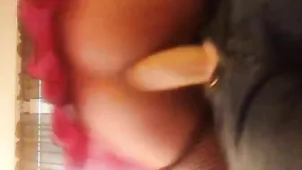 Anal Masturbation with Dildos and Stockings - Amateur Homemade Sex