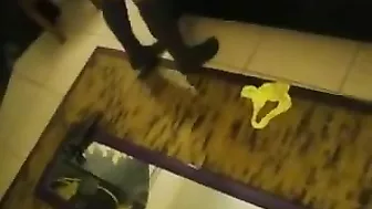 Masturbating Amateur Blonde College Coed with Dildo & Fisting