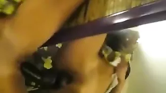 Masturbating Amateur Blonde College Coed with Dildo & Fisting