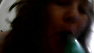 Massive Masturbation with Big Tits and Chubby Fat Girl