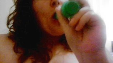 Massive Masturbation with Big Tits and Chubby Fat Girl