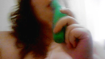 Massive Masturbation with Big Tits and Chubby Fat Girl