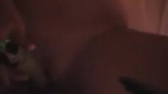 Amateur Brunette GF Cums with Big Boobs and Dildo in Homemade Masturbation Video