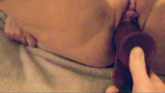 Bound & Blown - Amateur MILF Homemade Dildo Masturbation