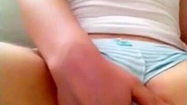 Teen Girlfriend Homemade Masturbation Video with Big Boobs and Orgasm