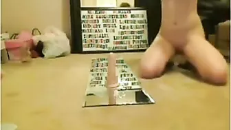 Masturbating Teen Squirting Amateur Webcam Show with Dildo and Cumming Orgasms