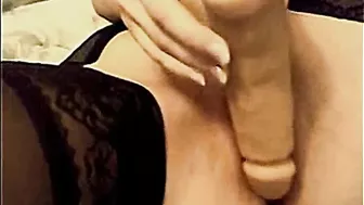 Masturbating in Pantyhose and Stockings - Amateur Homemade Video