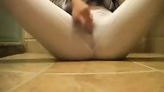 Asian Amateur Tight Leggings Squirt Orgasm