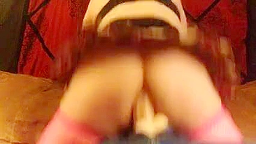 Masturbating Schoolgirl Anal Sex Toy Adventure