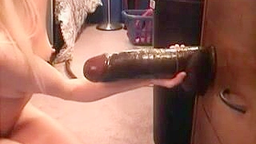 Masturbating with Giant Dildos - Amateur Webcam Teens' Anal Extreme!