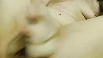 Amateur Brunette Cums Hard with Dildo Masturbation & Homemade Sex Toys!