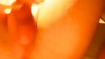 Amateur Bisexual Couple Dildo Fun with GF during Homemade Masturbation