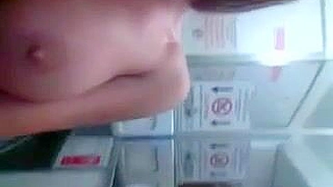 Mile High Masturbation with Busty Latina & Her Great Orgasm