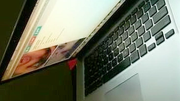 MILF Wife Hairy Masturbation with Red Vibrator & Big Boobs