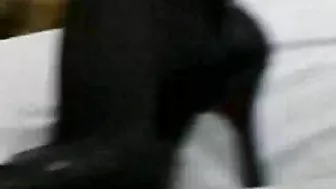 Masturbating with Stockings and Pantyhose for Amateur Boyfriend Pleasure