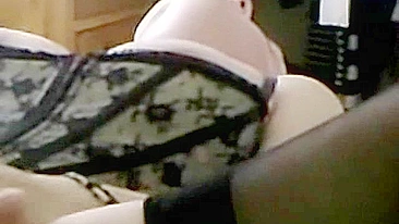 Masturbating with Stockings and Pantyhose for Amateur Boyfriend Pleasure