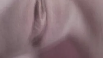 MILF Wife Homemade Masturbation with Finger and Pussy Juice Flow!