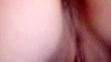 MILF Wife Homemade Masturbation with Finger and Pussy Juice Flow!