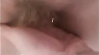 MILF Orgasmic Masturbation with Hairy Pussy and Sex Toys