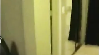 Masturbating Blonde Teen Bimbo Orgasmic Bathroom Session!