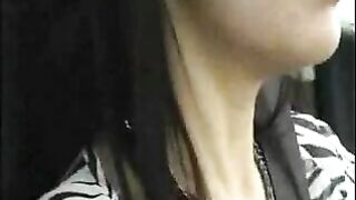 Car Masturbation Orgasm - Amateur Drives with Dildo & Fingers!