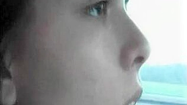 Car Masturbation Orgasm - Amateur Drives with Dildo & Fingers!