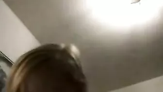 Busty Blonde Teen Masturbates on Webcam