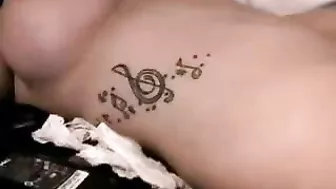 Busty Blonde Teen Masturbates on Webcam