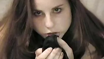 MILF Masturbates with Dildo and Cums on Panties!