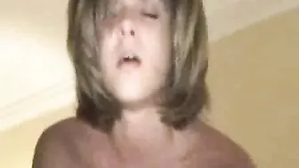 Solo Orgasm with Dildo and Masturbation Toy