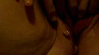 Mature BBW Wife Solo Orgasm with Dildo and Busty Juggs