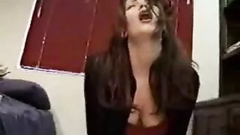 Sybian Screams - Amateur Anal Masturbation with Dildo & Moaning Orgasms