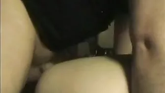 MILF Mom with Small Tits & Glasses Blows Hubby Mind w/ Dildo Masturbation!