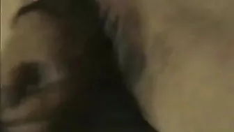 MILF Mom with Small Tits & Glasses Blows Hubby Mind w/ Dildo Masturbation!