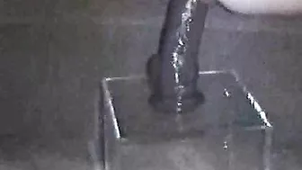 Massive Dildo Masturbation with Homemade Toys