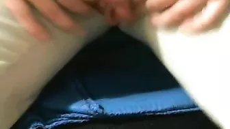 Masturbation Fetish - Puffy Pussy & Crotchless Pants!