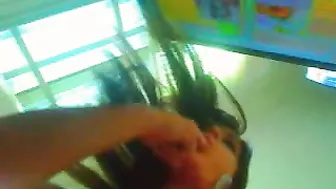 Tight Ass Masturbation with Finger Dance and Rubbing on Webcam