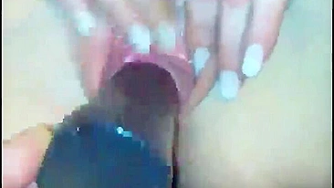 French MILF Home Made Dildo Play with Wife and Toys