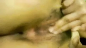 Hairy Pussy Masturbation - Amateur Finger Rubbing Homemade Orgasm