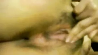 Hairy Pussy Masturbation - Amateur Finger Rubbing Homemade Orgasm