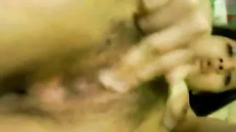 Hairy Pussy Masturbation - Amateur Finger Rubbing Homemade Orgasm