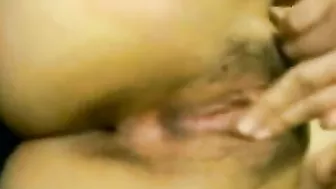 Hairy Pussy Masturbation - Amateur Finger Rubbing Homemade Orgasm