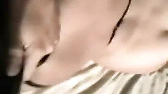 MILF Mom Emi Hairy Pussy & Dildo Masturbation Show