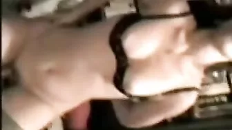 MILF Mom Emi Hairy Pussy & Dildo Masturbation Show