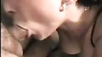 MILF Mom Homemade Blowjob with Dildo and Amateur Latina Sucks Toys