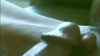 Mom Masturbation with Giant Clit & Homemade Toy